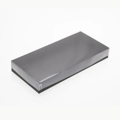 18 Choc Board Base & Clear Lid; Black